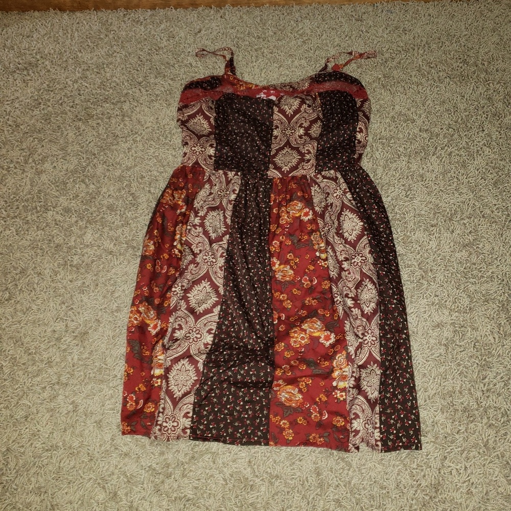 Aztec Print Dress